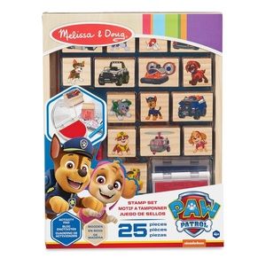 Melissa & Doug PAW Patrol Wooden Stamps Activity Set with Markers, Activity Pad